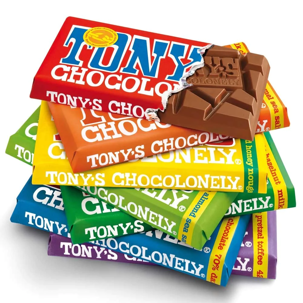 how tony's chocolonely differentiates from other chocolate brands